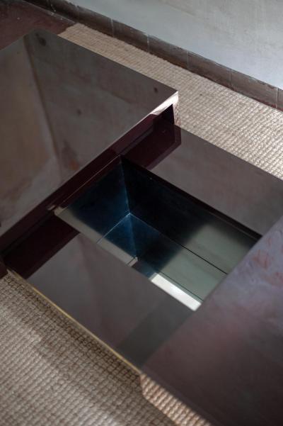 Giovanni Offredi Extendable Coffee Table 1970s