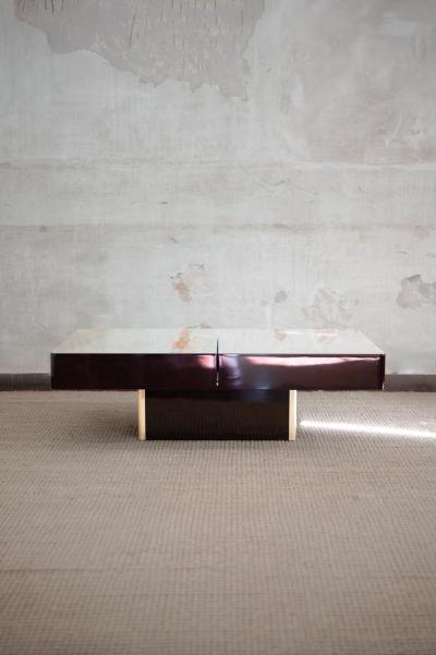 Giovanni Offredi Extendable Coffee Table 1970s