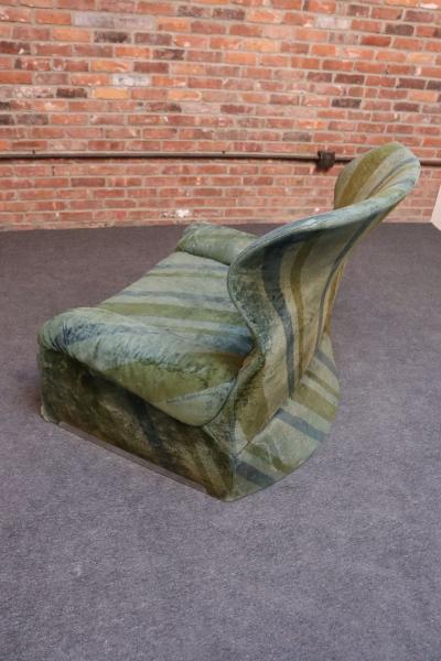 Giovanni Offredi Large Italian Modern Vela Alta Lounge Chair by Giovanni Offredi for Saporiti