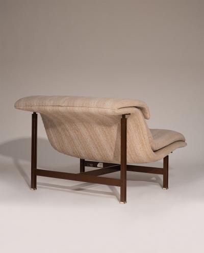 Giovanni Offredi Wave Lounge Chair by Giovanni Offredi for Saporiti Italy 1970 s