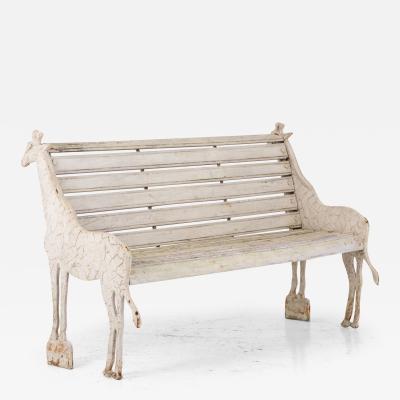 Giraffe bench