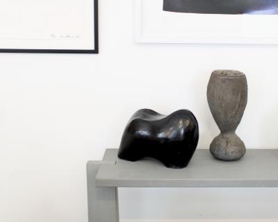 Gisele Guthod Gracon Gis le Buthod Gra on French Ceramic Raku Vase France c2004