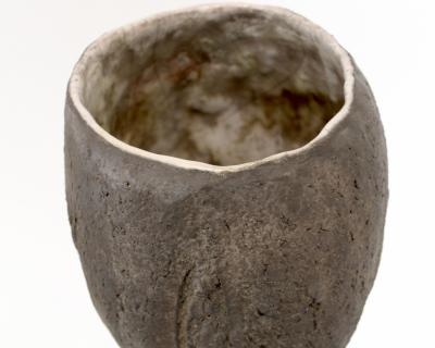 Gisele Guthod Gracon Gis le Buthod Gra on French Ceramic Raku Vase France c2004