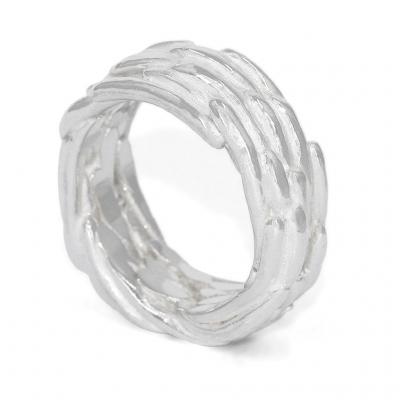 Gitta Pielcke Gitta Pielcke Reed Ring in Sterling Silver