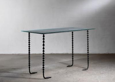 Giulia Degli Alberti console table for Metals