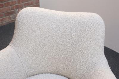 Giulia Veronesi Italian Modernist Perla Armchair in Boucl by Giulia Veronesi for ISA Bergamo