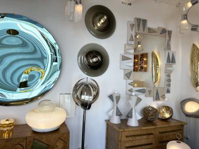 Giuliana Gramigna Lamp Elettra Murano Glass by Gramigna for Artemide Italy 1970s