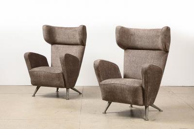 Giulio Minoletti Settebello Lounge Chairs by Gio Ponti Giulio Minoletti