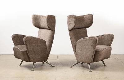 Giulio Minoletti Settebello Lounge Chairs by Gio Ponti Giulio Minoletti