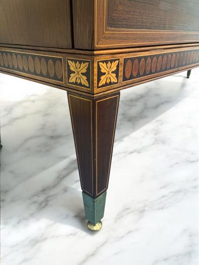 Giuseppe Anzani Italian Mid Century Sideboard Cabinet Bar with inlays by Giuseppe Anzani 1950s