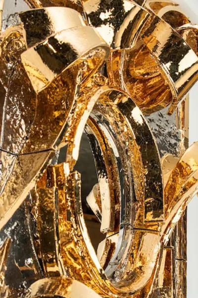 Giuseppe Ducrot GOLD AND PLATINUM MIRROR I