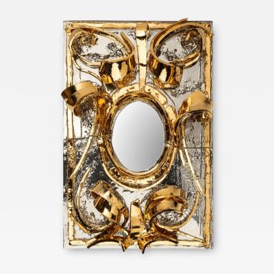 Giuseppe Ducrot GOLD AND PLATINUM MIRROR I