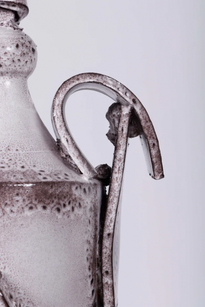 Giuseppe Ducrot PAIR OF WHITE AMPHORAE II