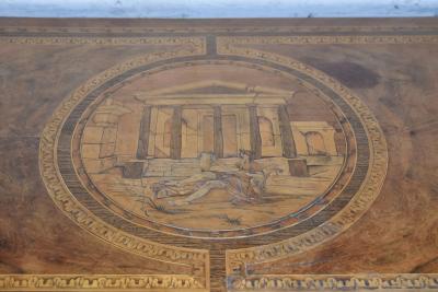 Giuseppe Maggiolini Italian Empire Perspective Marquetry Commode Circle of Giuseppe Maffezzoli