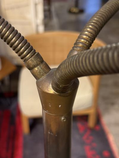 Giuseppe Ostuni Attributed to Giuseppe Ostuni Three Light Floor Lamp Italy 1950s