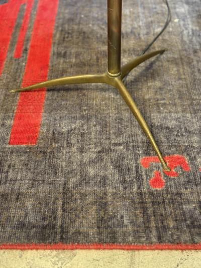 Giuseppe Ostuni Attributed to Giuseppe Ostuni Three Light Floor Lamp Italy 1950s