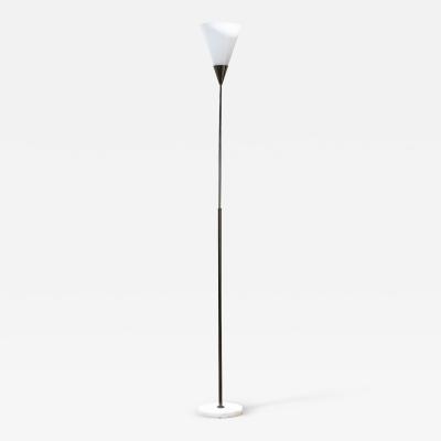 Giuseppe Ostuni Giuseppe Ostuni Oluce Floor Lamp mod 340PX Brass Methacrylate 50s