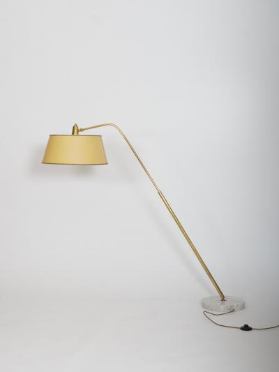 Giuseppe Ostuni Giuseppe Ostuni articulated floor lamp for O Luce Italy c1950