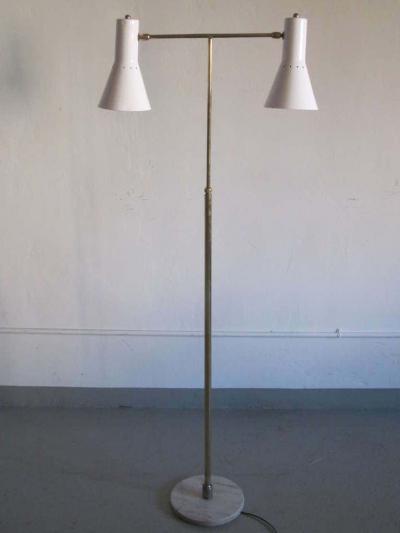 Giuseppe Ostuni Italian MId Century Modern Multi Flex Floor Lamp by Giuseppe Ostuni 1950
