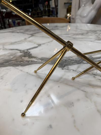 Giuseppe Ostuni Pair of Giuseppe Ostuni Style Italian Brass Table Lamps