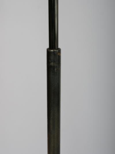 Giuseppe Ostuni Rare Giuseppe Ostuni for O Luce lucite shade adjustable floor lamp Italy c1950