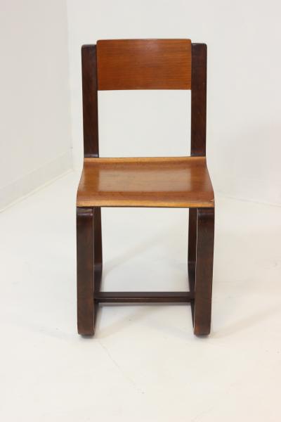 Giuseppe Pagano Pogatschnig Italian Bentwood Side Chair by Giuseppe Pagano Pogatschnig 1940 Italy
