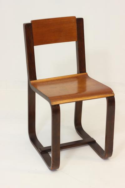 Giuseppe Pagano Pogatschnig Italian Bentwood Side Chair by Giuseppe Pagano Pogatschnig 1940 Italy