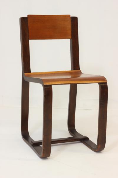 Giuseppe Pagano Pogatschnig Italian Bentwood Side Chair by Giuseppe Pagano Pogatschnig 1940 Italy