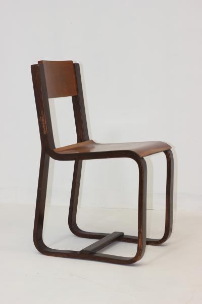 Giuseppe Pagano Pogatschnig Italian Bentwood Side Chair by Giuseppe Pagano Pogatschnig 1940 Italy