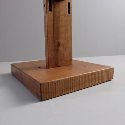 Giuseppe Rivadossi 1970s Riven Oak Easel by Guiseppe Rivadossi