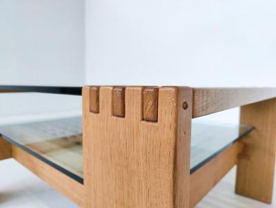 Giuseppe Rivadossi Mid Century Modern Coffee Table by Guiseppe Rivadossi