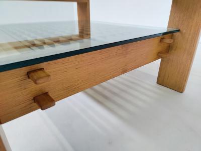 Giuseppe Rivadossi Mid Century Modern Coffee Table by Guiseppe Rivadossi