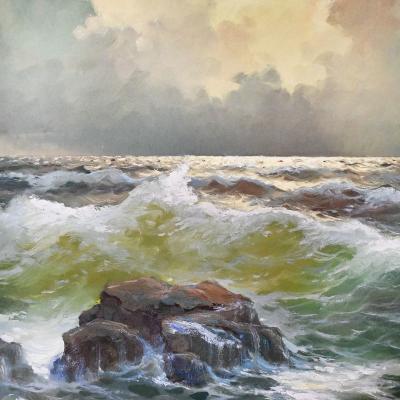 Giuseppe Rossi Seascape LandscapeGiuseppe Rossi Italy