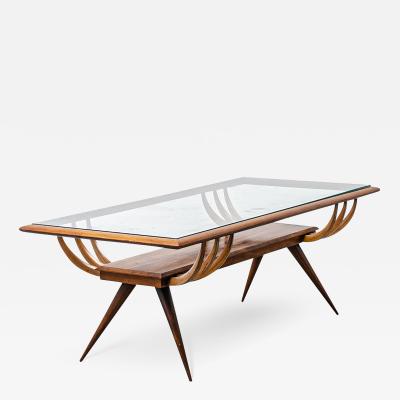 Giuseppe Scapinelli 60s Coffee Table Designed by Giuseppe Scapinelli Brazilian Mid Century Modern