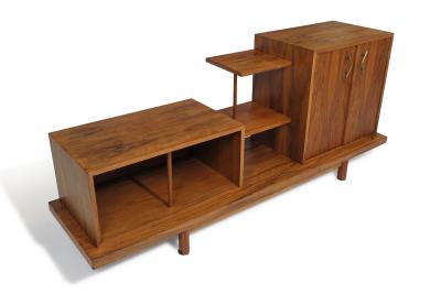 Giuseppe Scapinelli Asymmetrical Brazilian Modern Cabinet Attributed to Giuseppe Scapinelli
