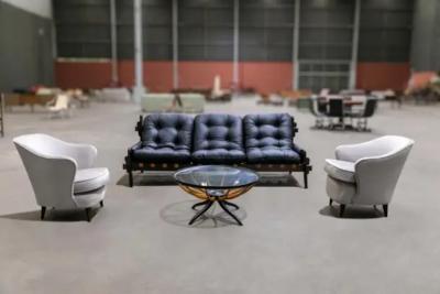 Giuseppe Scapinelli Brazilian Modern Coffee Table in Two Tones of Hardwood by G Scapinelli Brazil