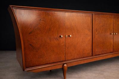 Giuseppe Scapinelli Caviuna Wood Credenza by Giuseppe Scapinelli for Zullo Sonato Brazil 1950s