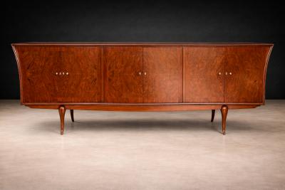 Giuseppe Scapinelli Caviuna Wood Credenza by Giuseppe Scapinelli for Zullo Sonato Brazil 1950s