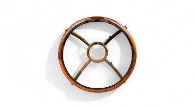 Giuseppe Scapinelli Coffee Table in Rosewood Glass Giuseppe Scapinelli 1950s Lot 853