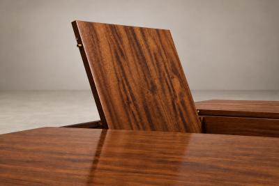 Giuseppe Scapinelli Extendable Dining Table in Cavi na Attributed to Giuseppe Scapinelli Brazil