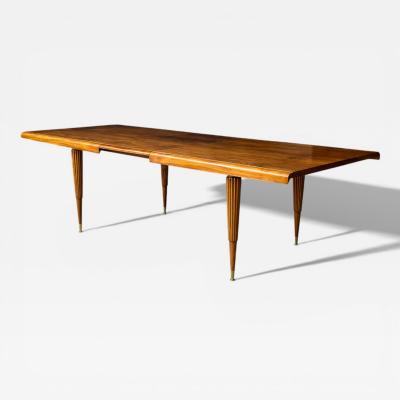Giuseppe Scapinelli Extendable Dining Table in Caviuna Wood by Giuseppe Scapinelli 1950s Lot 628