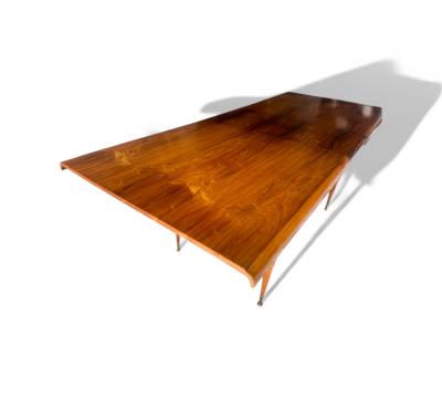 Giuseppe Scapinelli Extendable Dining Table in Caviuna wood Giuseppe Scapinelli 1950s Lot 628A