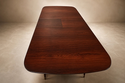 Giuseppe Scapinelli Giuseppe Scapinelli Extendable Brazilian Rosewood Dining Table Brazil