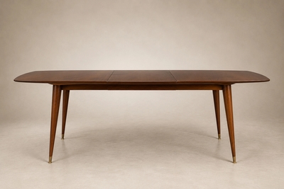 Giuseppe Scapinelli Giuseppe Scapinelli Extendable Brazilian Rosewood Dining Table Brazil
