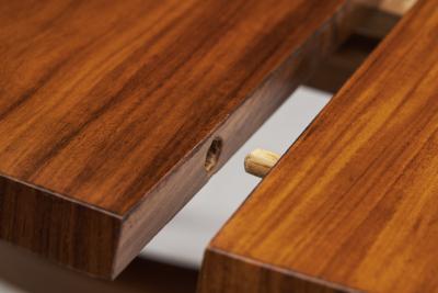 Giuseppe Scapinelli Giuseppe Scapinelli Extendable Dining Table for Angelini Delneri Brazil 1950s