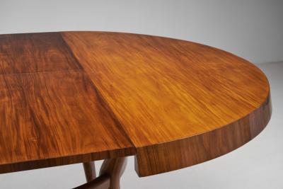 Giuseppe Scapinelli Giuseppe Scapinelli Extendable Dining Table for Angelini Delneri Brazil 1950s