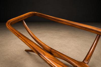 Giuseppe Scapinelli Giuseppe Scapinelli Sculptural Wooden Coffee Table Brazil 1950s