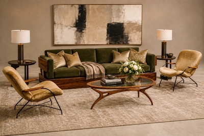 Giuseppe Scapinelli Large Egg Coffee Table in Cavi na Wood Glass by Giuseppe Scapinelli Brazil