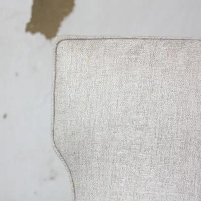 Giuseppe Scapinelli Mid Century Modern Armchair in Hardwood Grey Fabric Scapinelli 1950 s Brazil