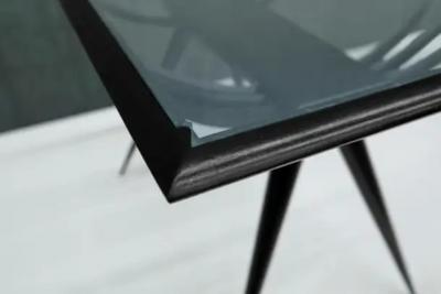 Giuseppe Scapinelli Mid Century Modern Coffee Table in Hardwood Glass Giuseppe Scapinelli Brazil